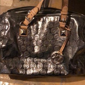 Michael Kors metallic purse